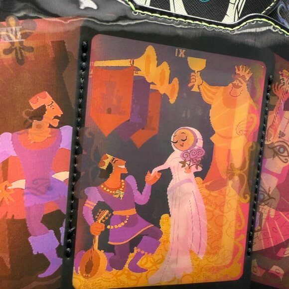 Dr. Facilier Glow and Lenticular Mini-Backpack with dustcover - Picture 4 of 9